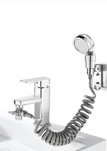 Dusche für Waschbecken Bad/Küche Armatur Mischbatterie Dusche Stahl - Bild 1 von 6