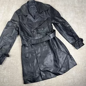 INC International Concepts Black Women’s Long Coat Size M. GR - Picture 1 of 10