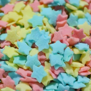 BRIGHT STAR SPRINKLES, essbare Bonbonstreusel, Twinkle Twinkle Tortendekoration - Bild 1 von 1