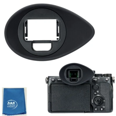 JJC ES-A7M4 Eye Cup For Sony α7IV α7R V A7S Camera Replaces Sony FDA-EP19 Eyecup - Image 1 of 4