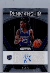 2023-24 Panini Prizm Penmanship #37 Keon Ellis Auto - Bild 1 von 2