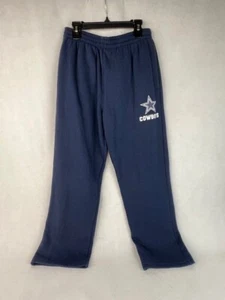Dallas Cowboys Sweatpants Youth Large 14/16 Navy Blue with pockets - Picture 1 of 2