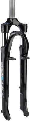 SR Suntour NEX Suspension Fork - 700c, 1-1/8" Threadless Steerer, 63mm, Rim, Bla - Image 1 of 3