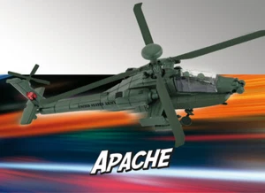 Revell 06453 Build & Play AH-64 Apache, Hubschrauber Modellbausatz 1:100 - Picture 1 of 4