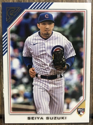 2022 Topps Gallery Baseball Seiya Suzuki RC Rookie #137 Chicago Cubs - Image 1 of 2