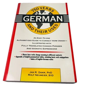 750 German Verbs and Their Uses by Rolf Neumeier and Jan R. Zamir 1992 - Picture 1 of 13