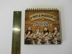 Rare Hallmark Wit & Wisdom of Duck Dynasty Stand Up Flip Book 2013 Excellent - Bild 1 von 5