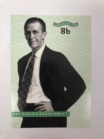 PAT RILEY AMERICAN EXPRESS PROMOTIONAL VINTAGE 2001 POST CARD - RARE! Cover