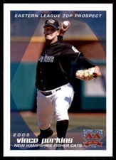 2005 Grandstand Eastern League Top Prospects Vince Perkins #NNO