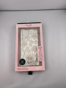 Kate Spade NY Case Samsung Galaxy S22 Ultra - Hollyhock Floral Clear/ Stones - Picture 1 of 1