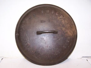 Griswold Ghisa #10 Tite Top Baster solo coperchio forno olandese - Foto 1 di 11
