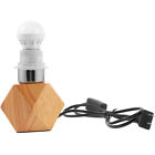 Simple Lamp Holder Natural Wood Lamp Holder Bulb Holding Head