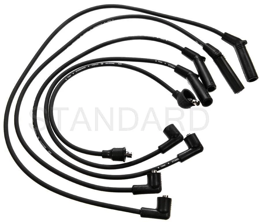 Conjunto de fios de vela de ignição padrão 7438 para Dodge Ram 50 Chrysler Conquest Mitsubishi - Imagem 1 de 1