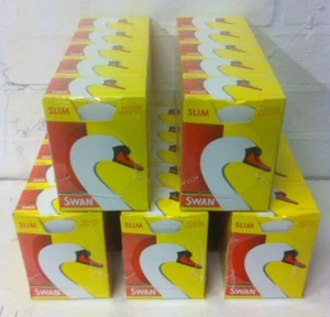 Swan Loose Slim Line Cigarette Filter Tips 50 Boxes Free P&P ONLY £23.49 - Picture 1 of 2