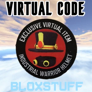 Industrial Warrior Helmet ROBLOX - Virtual Toy Code Sent in Inbox - Bild 1 von 1