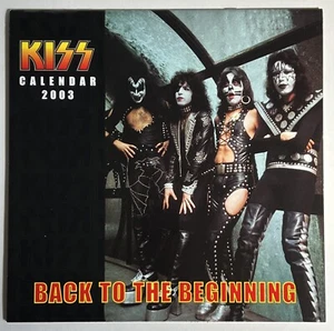KISS 2003 Calendar 12”x12” - Unmarked, New Condition - Picture 1 of 2