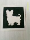 10 - 400 Yorkshire terrier Yorkie dog stencils for etching glass