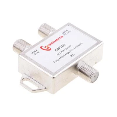 2 Way Dish Multi LNB Switch 0/22KHz- 2 Inputs and 1 Output - Image 1 of 4