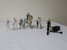 Hasbro Star Wars ESB Hoth Figure Lot, 1997-2000, 7 figures includes Tauntaun