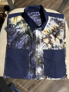 men’s shirt adire (mixed tye & Dye) - Picture 1 of 2