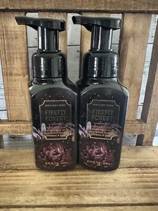 Bath & Body Works Gentle Foaming Hand Soap Lot Set X 2 FIREFLY FOREST New 8.75oz - Picture 1 of 3