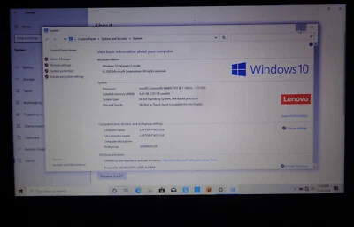 Lenovo Ideapad 3 130S-11iGM 14" Celeron N4000 @1.10GHz 4GB/64GB Windows 10 AOK - Image 1 of 4