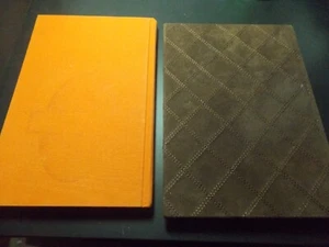 Lot of 2 Journal Notebook 9"x6.25" Suede / Board - Picture 1 of 4