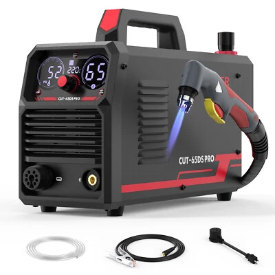 YESWELDER 65A Non-HF Plasma Cutter, 110/220V Non-Touch Pilot Arc Cutting Machine