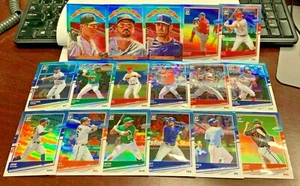 2020 Panini Donruss Optic CAROLINA BLUE & WHITE Prizm Holo Lot 19 Gleyber Torres - Picture 1 of 1