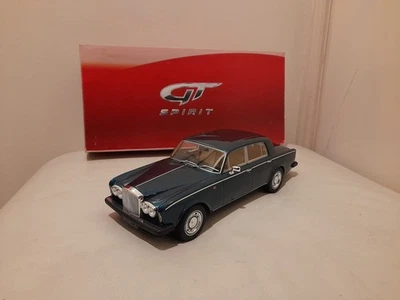 RARO 1:18 BENTLEY T2 1977 RHD AZUL PAVO REAL METÁLICO GT091 GT SPIRIT SIN PRECIO BASE Foto 1 de 4