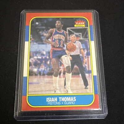 Fleer 1986-87 - Isiah Thomas #109 (RC) Foto 1 de 4