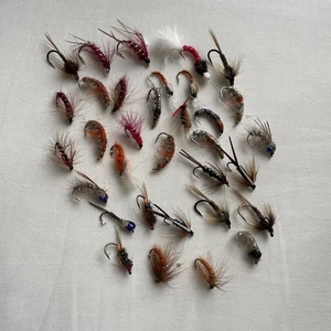 30 moscas de pesca mixtas pesca con mosca LIQUIDACIÓN DE EXISTENCIAS - Imagen 1 de 1