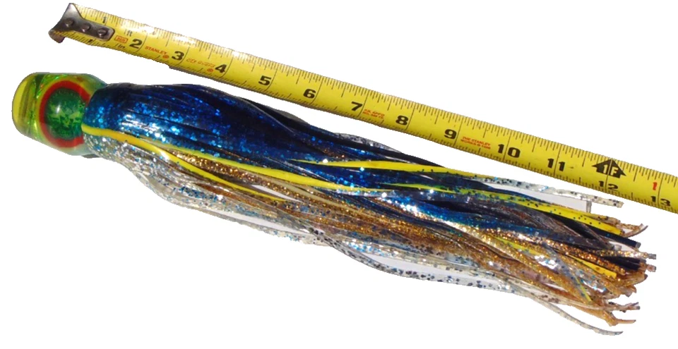 Señuelo de pesca vintage Pakula 12" Wahoo Marlin Atún Mahi ONO Big Game Trolling Foto 1 de 3