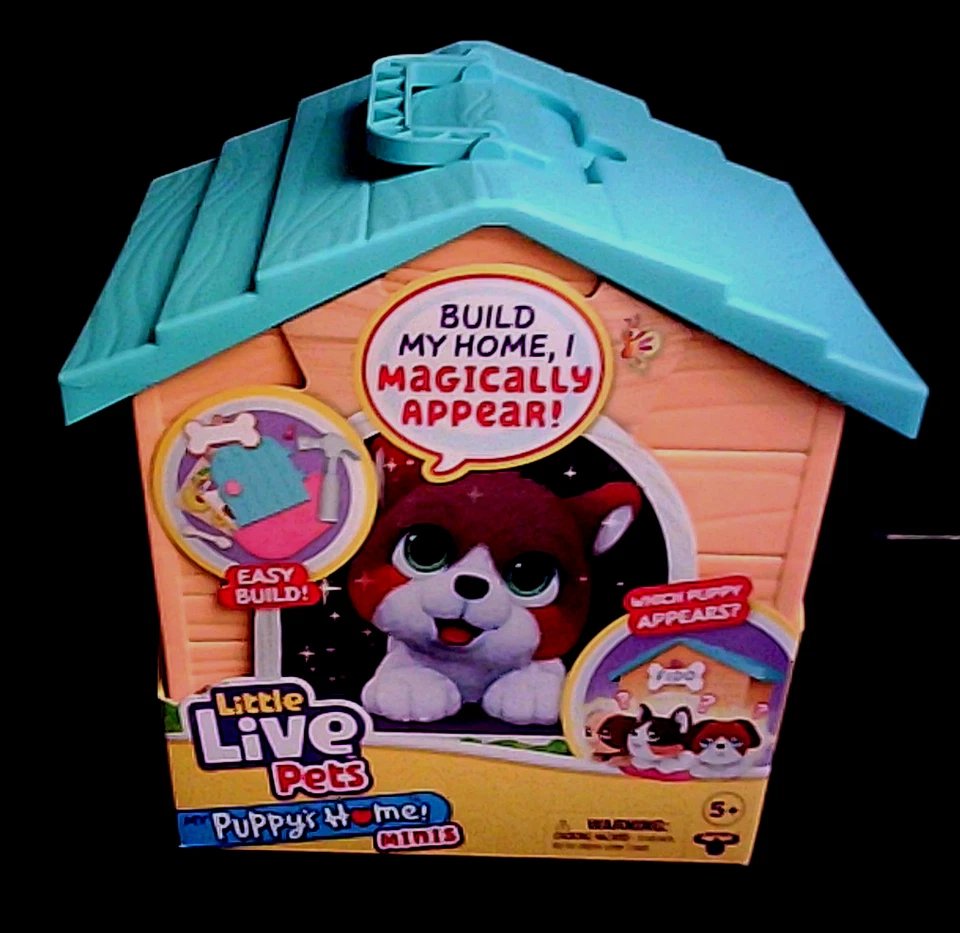 Little Live Pets My Puppy's Home Minis ** CONSTRUYE MI CASA NUEVO EN PAQUETE Foto 1 de 1