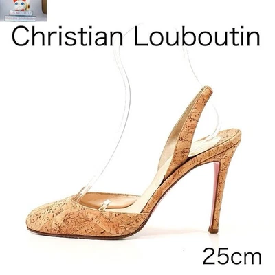 Пробковые туфли-лодочки Christian Louboutin без тарифов размер 38 США - Изображение 1 из 4