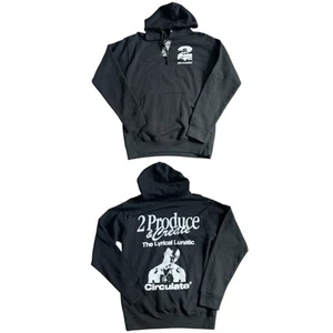 Tupac 2Pac Circulate Hoodie Sweatshirt Erwachsene Gr. S Wake Me When I’m Free Exhibit - Bild 1 von 11