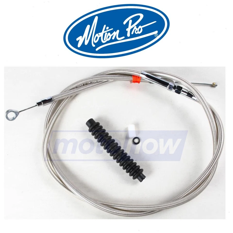 Motion Pro Armor Coat Stainless Steel LW Clutch Cable for 2001-2006 Harley xh Foto 1 de 4