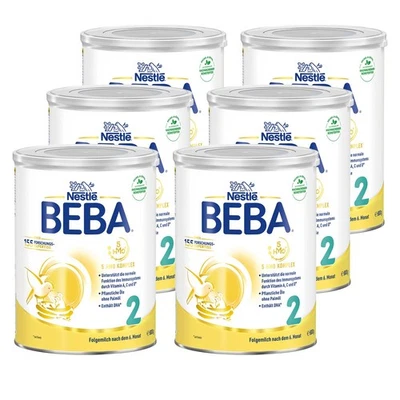 Nestlé BEBA 2 Folgemilch (6 x 800g) - Bild 1 von 4