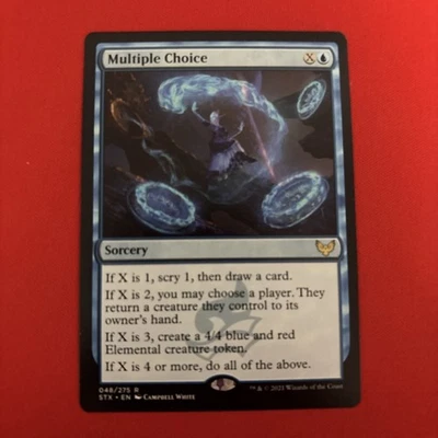 Multiple Choice Strixhaven: School of Mages Regular - Image 1 of 2