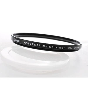 [US Duties Included/Near Mint] Canon 77mm Genuine Protect Multi Coating Filter - Picture 1 of 16
