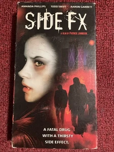 Side FX VHS 2005 Video Tape Patrick Johnson Horror Release Drugs Rock N Roll - Picture 1 of 3