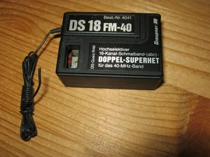 TOP Empfänger Graupner DS 18  40 Mhz 4041 für 9 Servos  - Bild 1 von 1