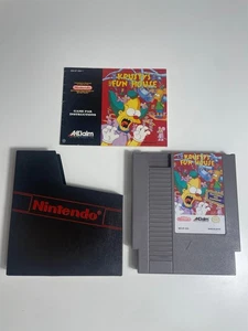 Krusty’s Fun House Nintendo NES Authentic w Manual & Cover Ex - Picture 1 of 9
