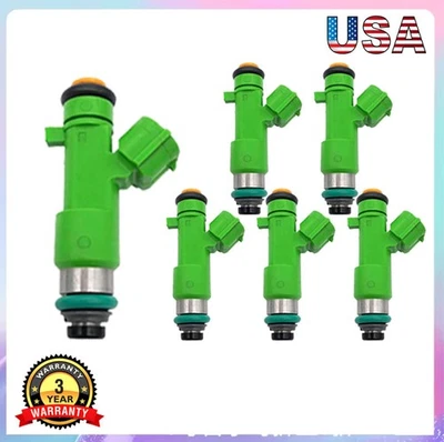 6PCS Fuel Injectors for Nissan Altima 2007-2018 INFINITI G35 2007-2008 3.5L V6 - Image 1 of 4