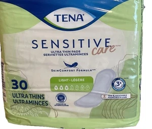Pastiglie ultra sottili per incontinenza leggera "Tena" Sensitive Care, numero 30. SPEDIZIONE GRATUITA!! - Foto 1 di 4