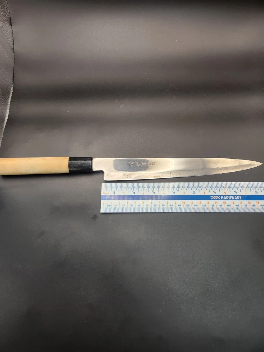 【蛸引包丁】★スーパーヴィンテージ★sushi-knife✰ 楽天市場】正広作 ステンレス和包丁 蛸引240mm タコ引包丁 正広作 片刃