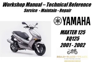 Yamaha Maxter 125 XQ125 Service Reparatur Werkstatthandbuch USB 2015 - Bild 1 von 11