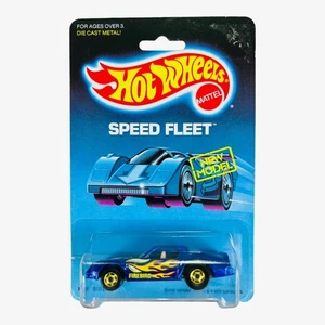 🦅🦅🦅Vintage Hot Wheels Speed Fleet Blue Hot Bird H29🦅🦅🦅 - Imagen 1 de 10