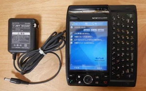 SHARP WS003SH WILLCOM W-ZERO3 PDA 3,7" Windows Slide Keyboard Japon Occasion - Photo 1 sur 7