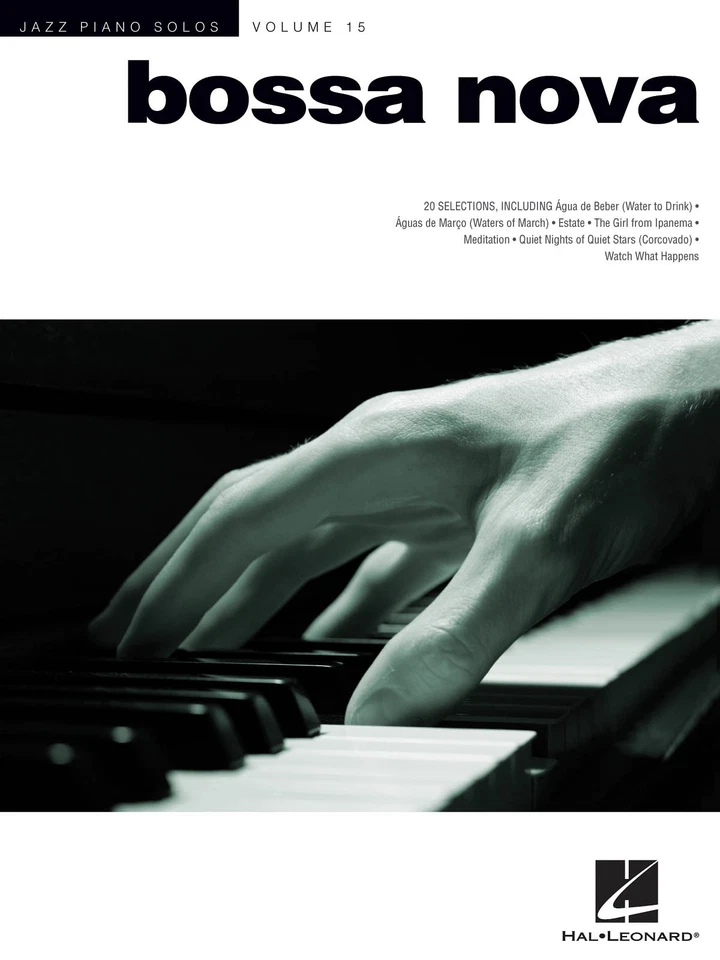 Bossa Nova for Jazz Piano Solos Vol 15 Sheet Music Chords 20 Latin Songs Book - Image 1 of 1